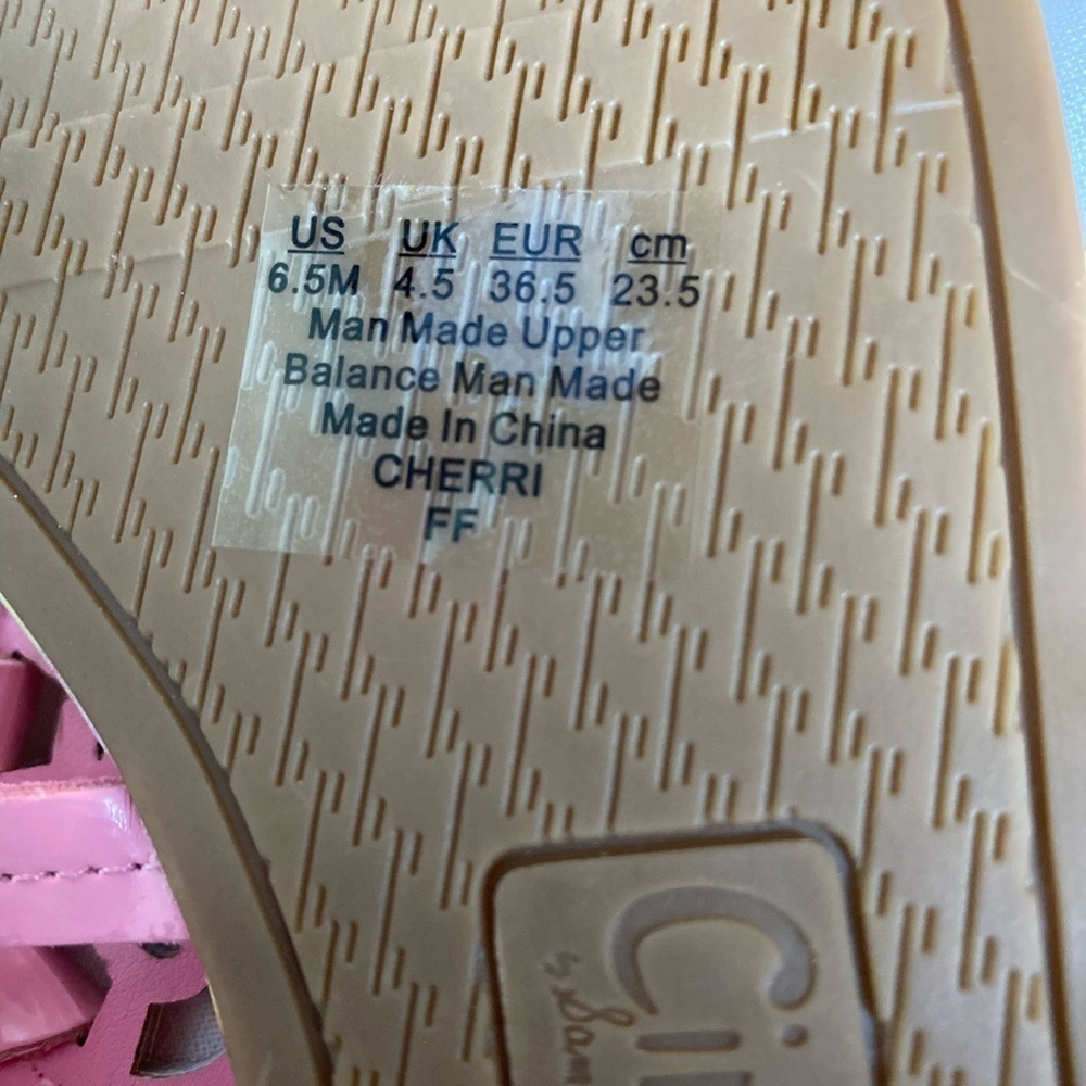 Circus by Sam Edelman pink Cherri sandals size 6.5 NWOT - Picture 3 of 8